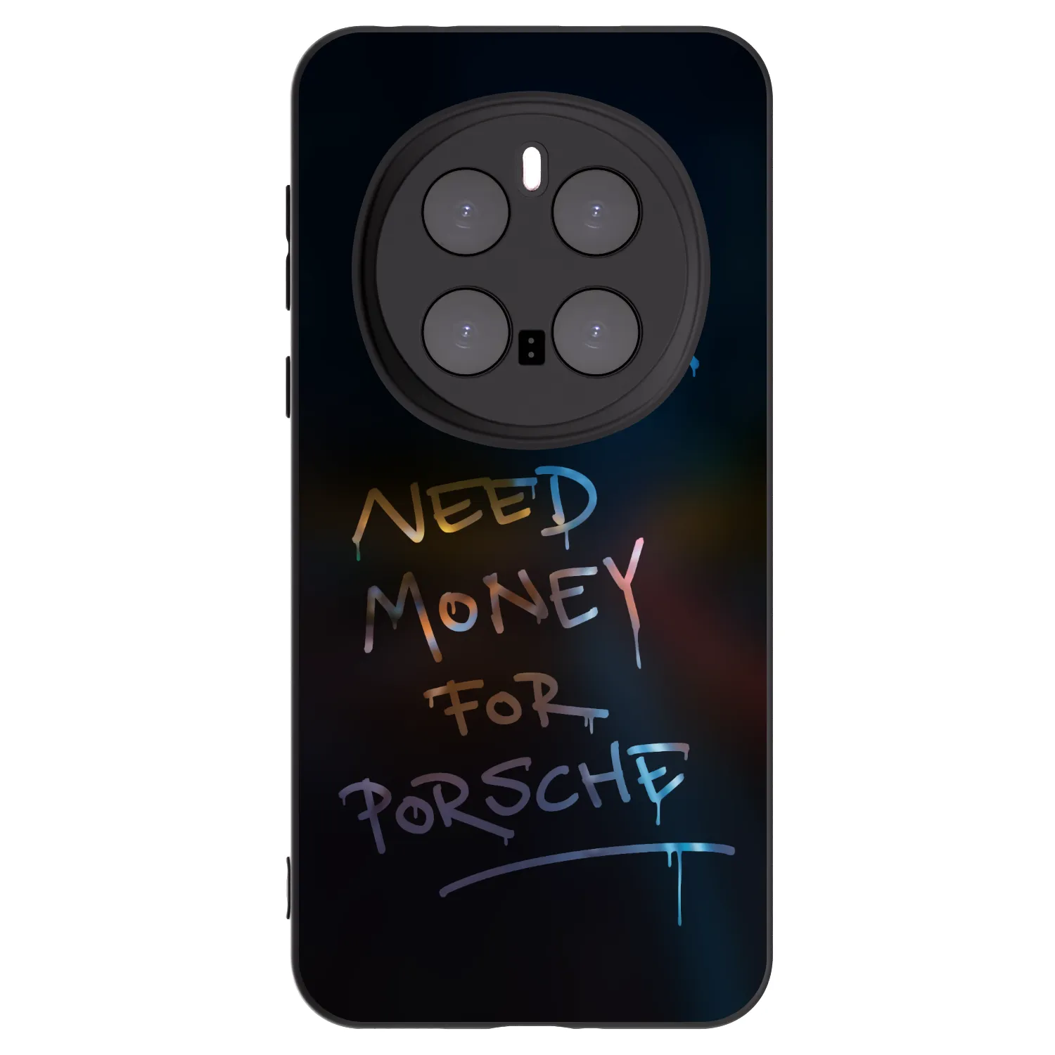 Picasee silikónový čierny obal pre Honor Magic7 Pro 5G - Neon Nights