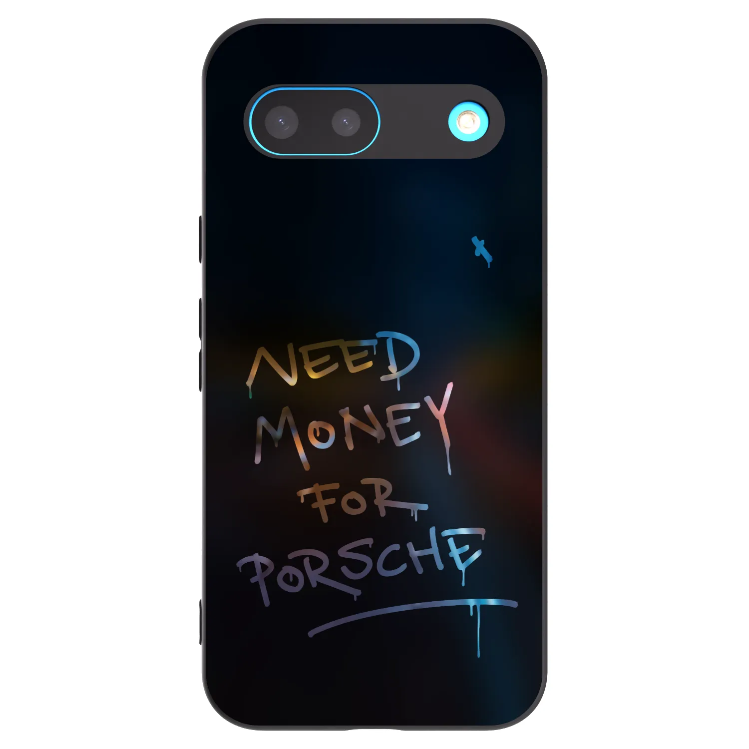 Silikónový čierny obal pre Google Pixel 8 - Neon Nights
