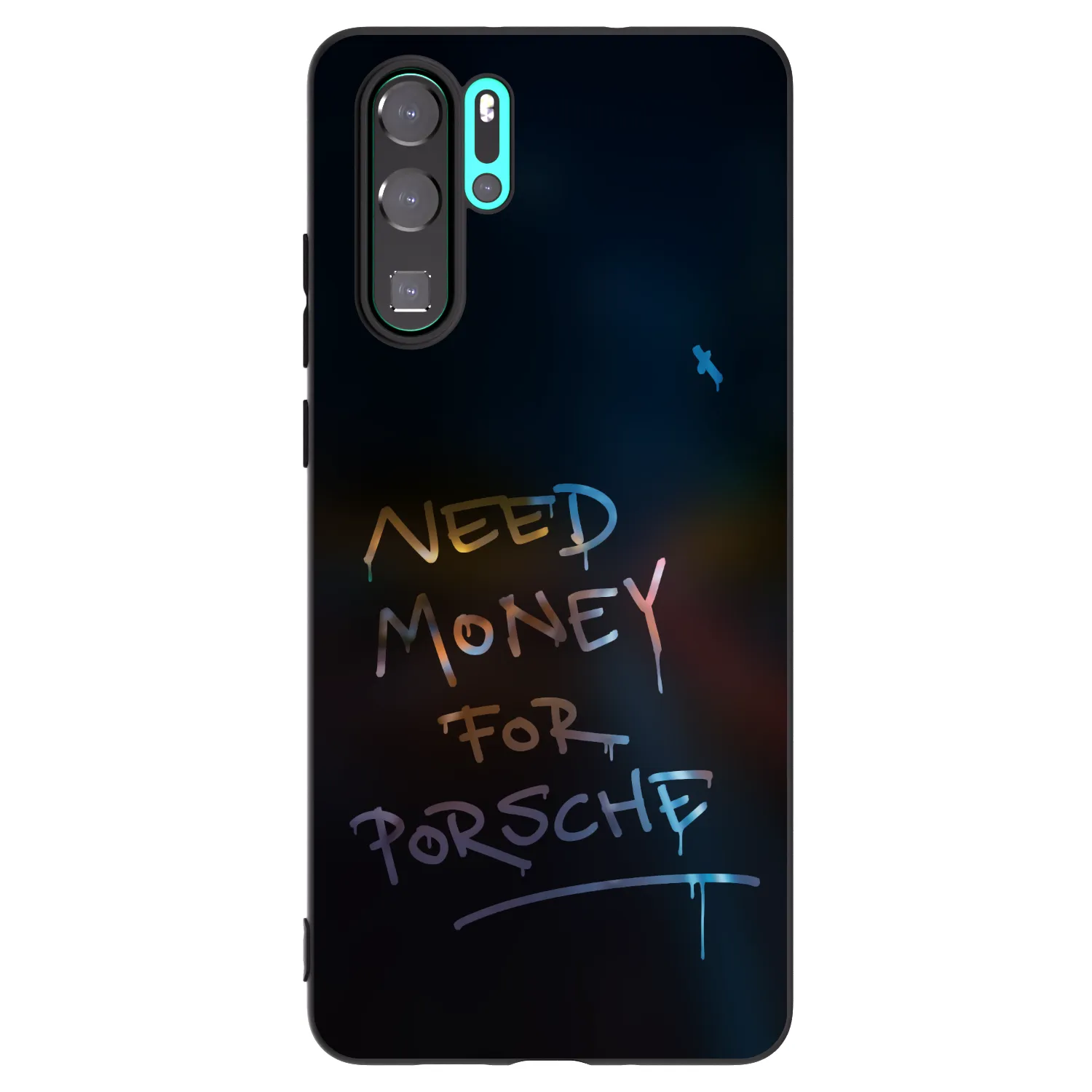 Picasee silikónový čierny obal pre Huawei P30 Pro - Neon Nights