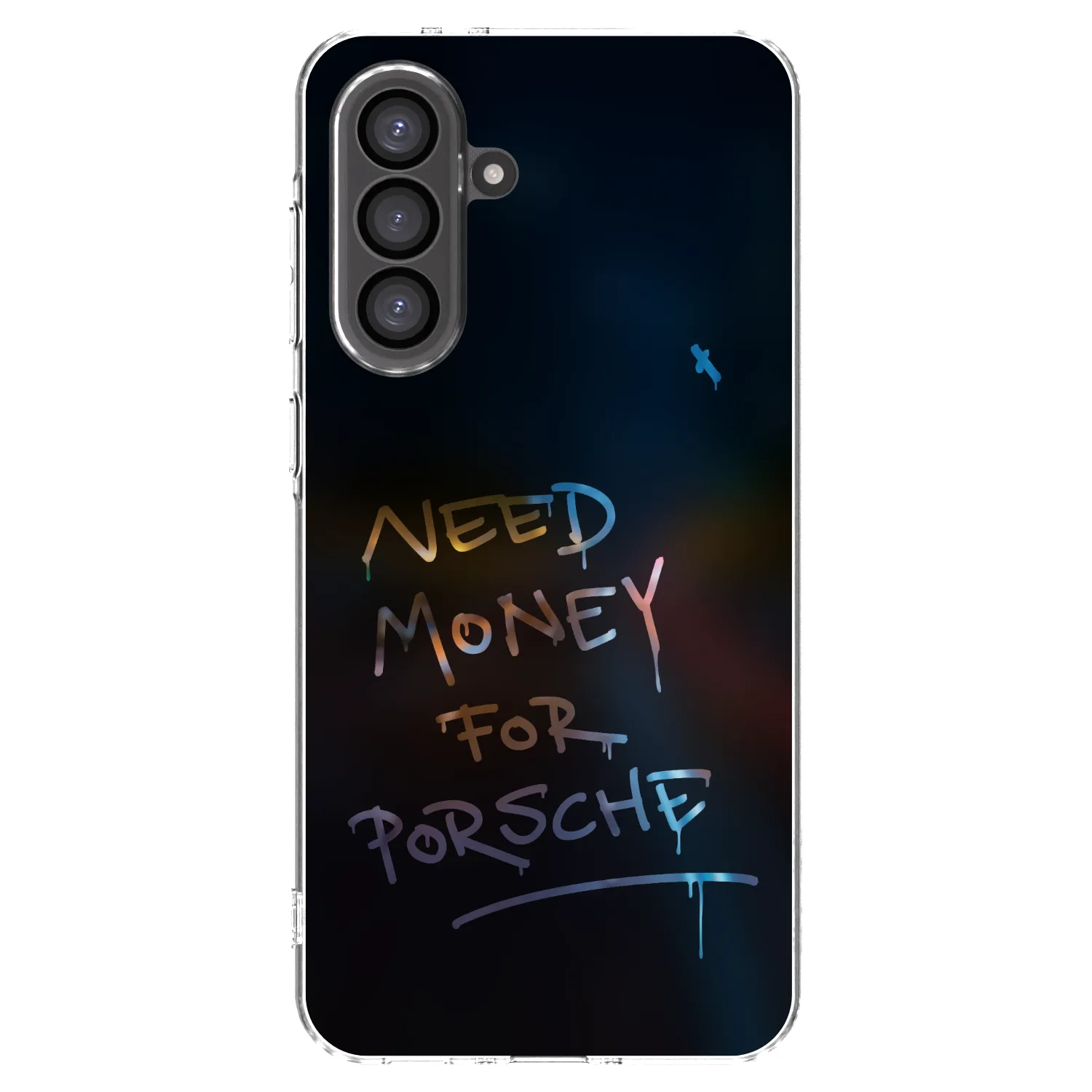 Picasee silikónový prehľadný obal pre Samsung Galaxy A56 5G A566B - Neon Nights