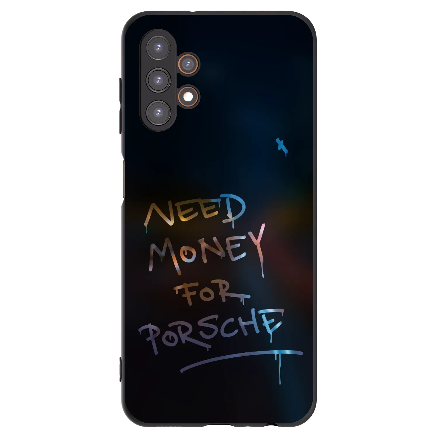 Picasee silikónový čierny obal pre Samsung Galaxy A13 5G - Neon Nights