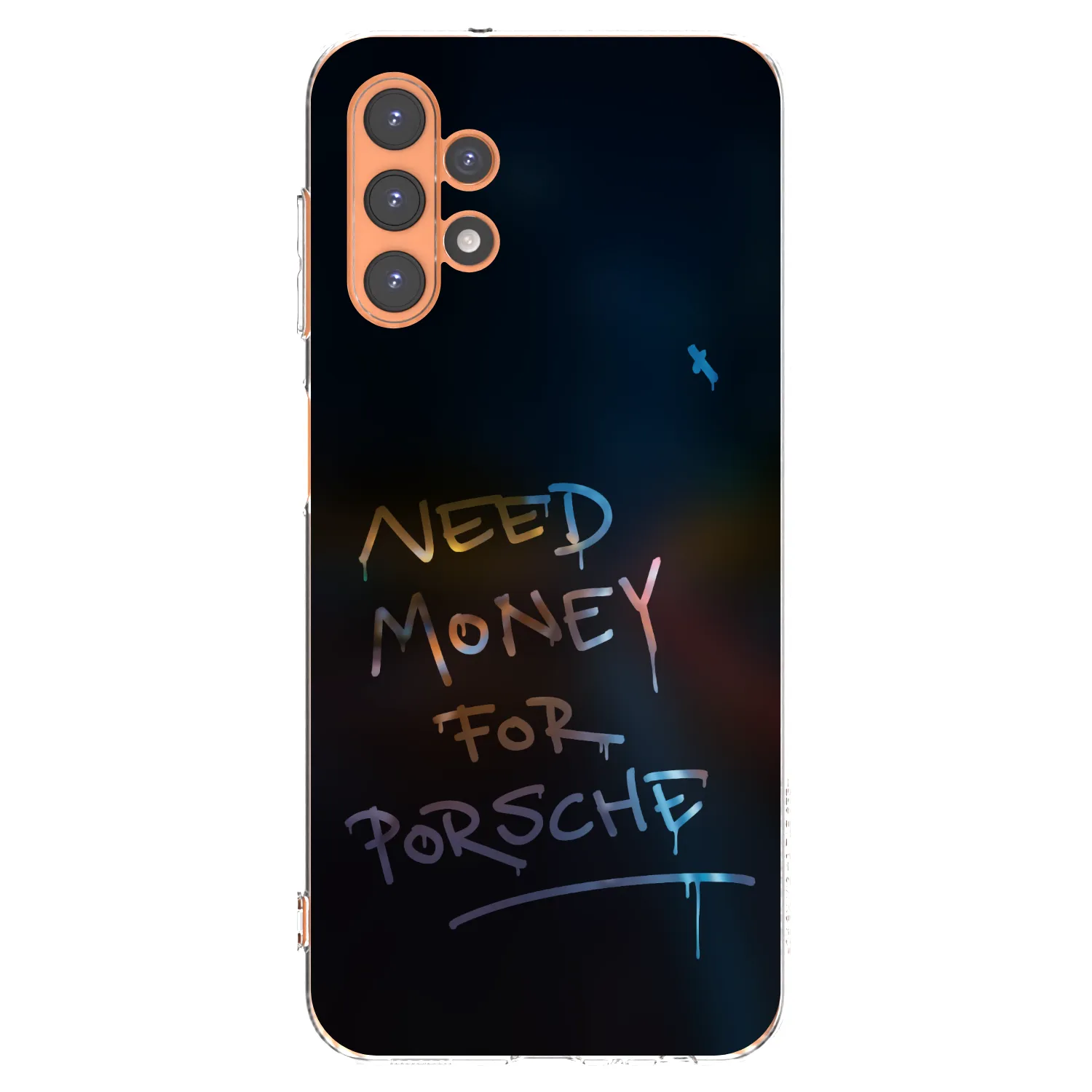 Picasee silikónový prehľadný obal pre Samsung Galaxy A13 5G - Neon Nights