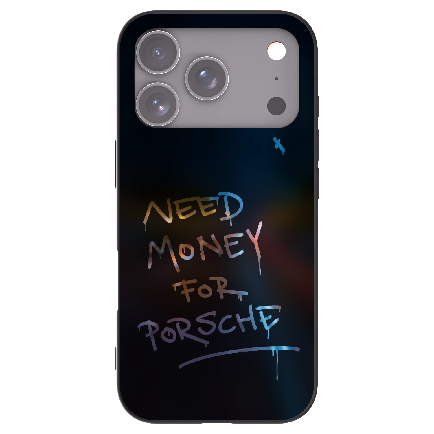 Picasee silikónový čierny obal pre Apple iPhone 17 Pro - Neon Nights