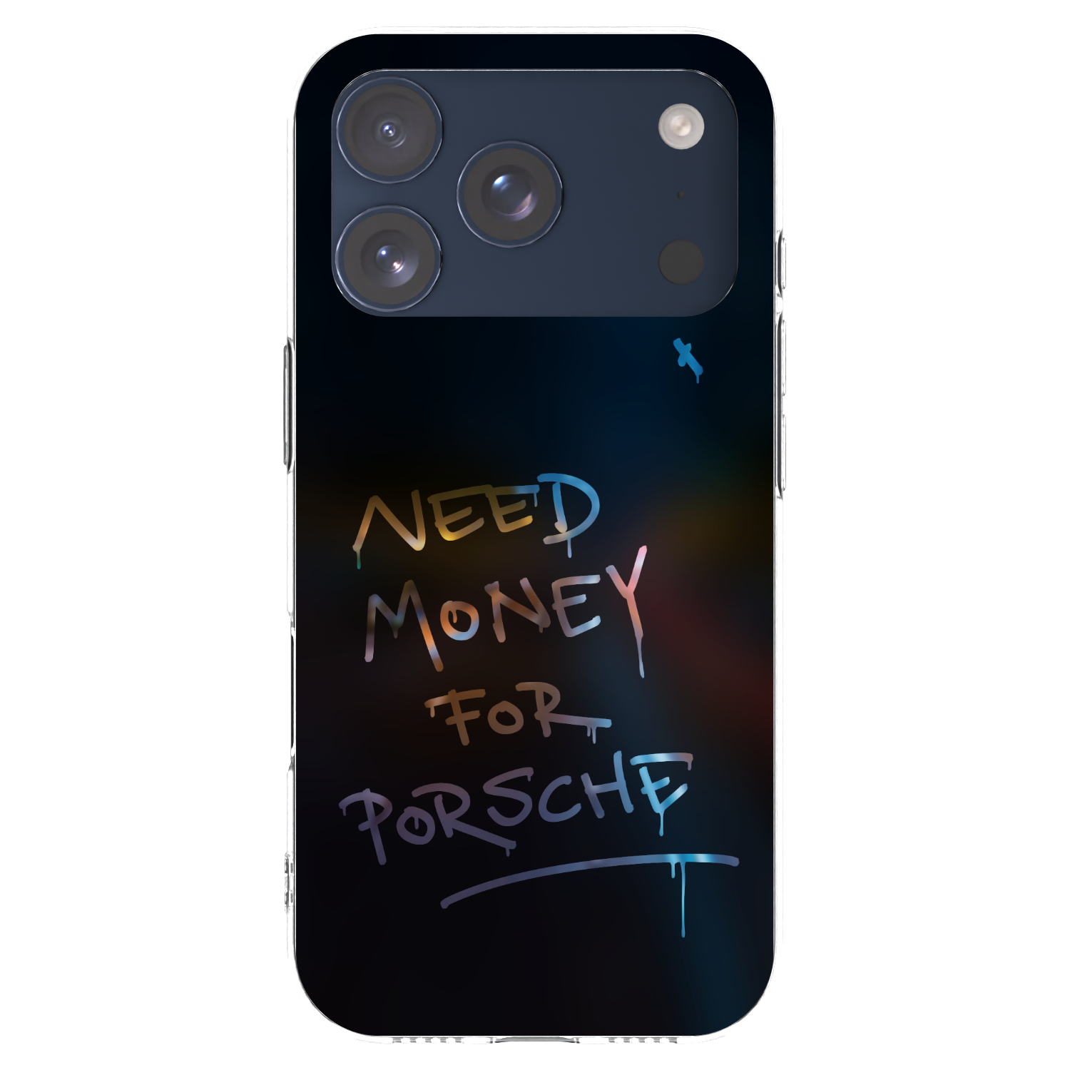Picasee silikónový prehľadný obal pre Apple iPhone 17 Pro - Neon Nights