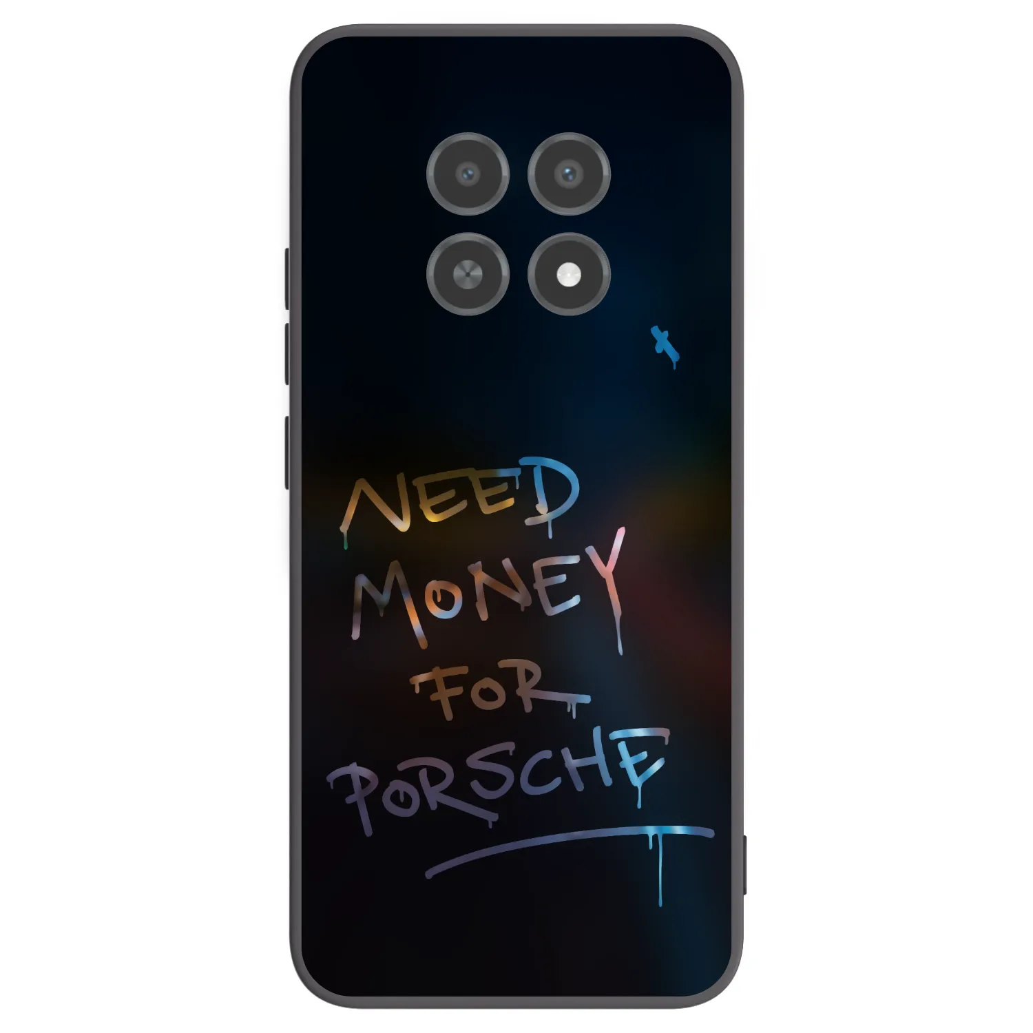 Picasee silikónový čierny obal pre Realme 12X - Neon Nights