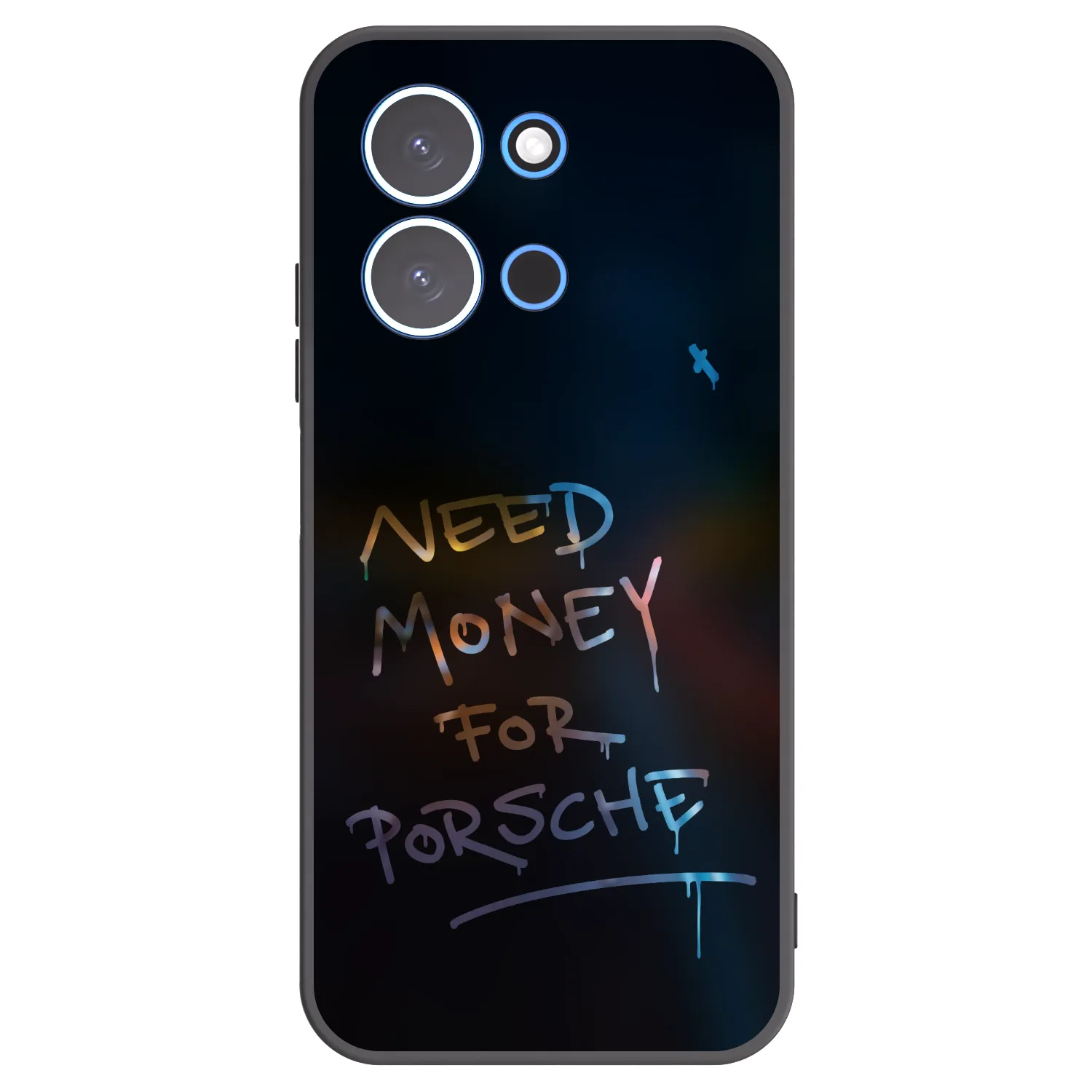 Picasee silikónový čierny obal pre Xiaomi Redmi 15C 4G - Neon Nights
