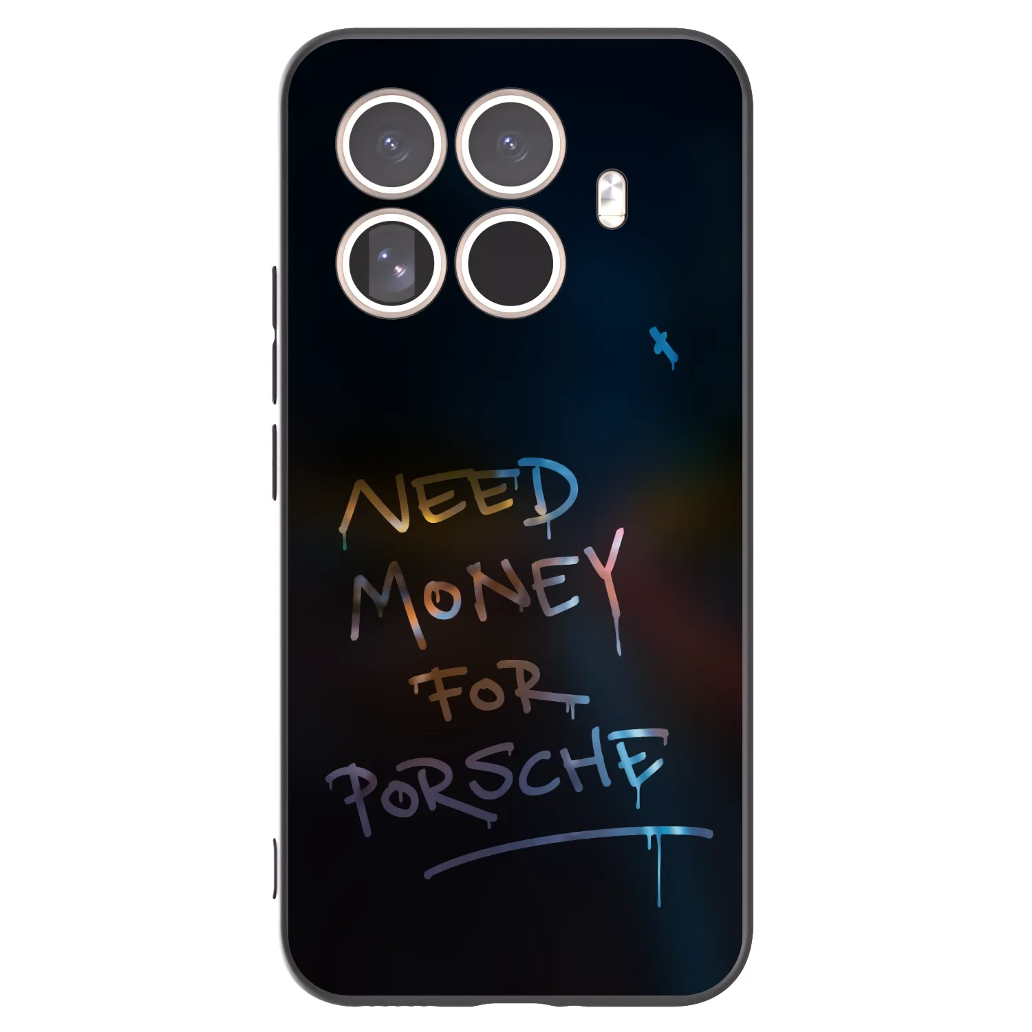 Silikónový čierny obal pre Xiaomi 15T Pro - Neon Nights