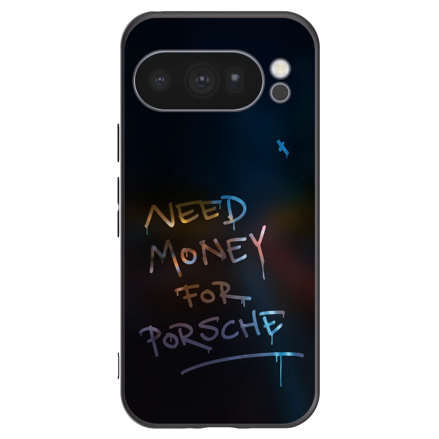 Silikónový čierny obal pre Google Pixel 10 Pro - Neon Nights