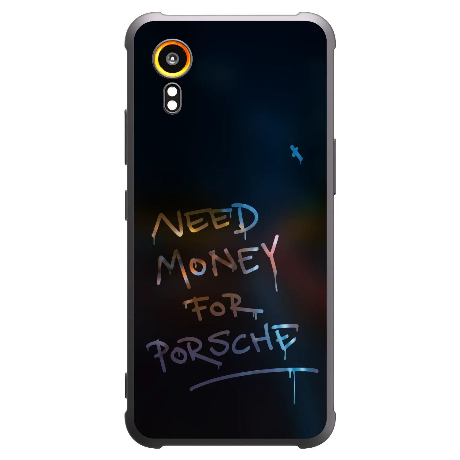 Picasee silikónový čierny obal pre Samsung Galaxy Xcover 7 - Neon Nights