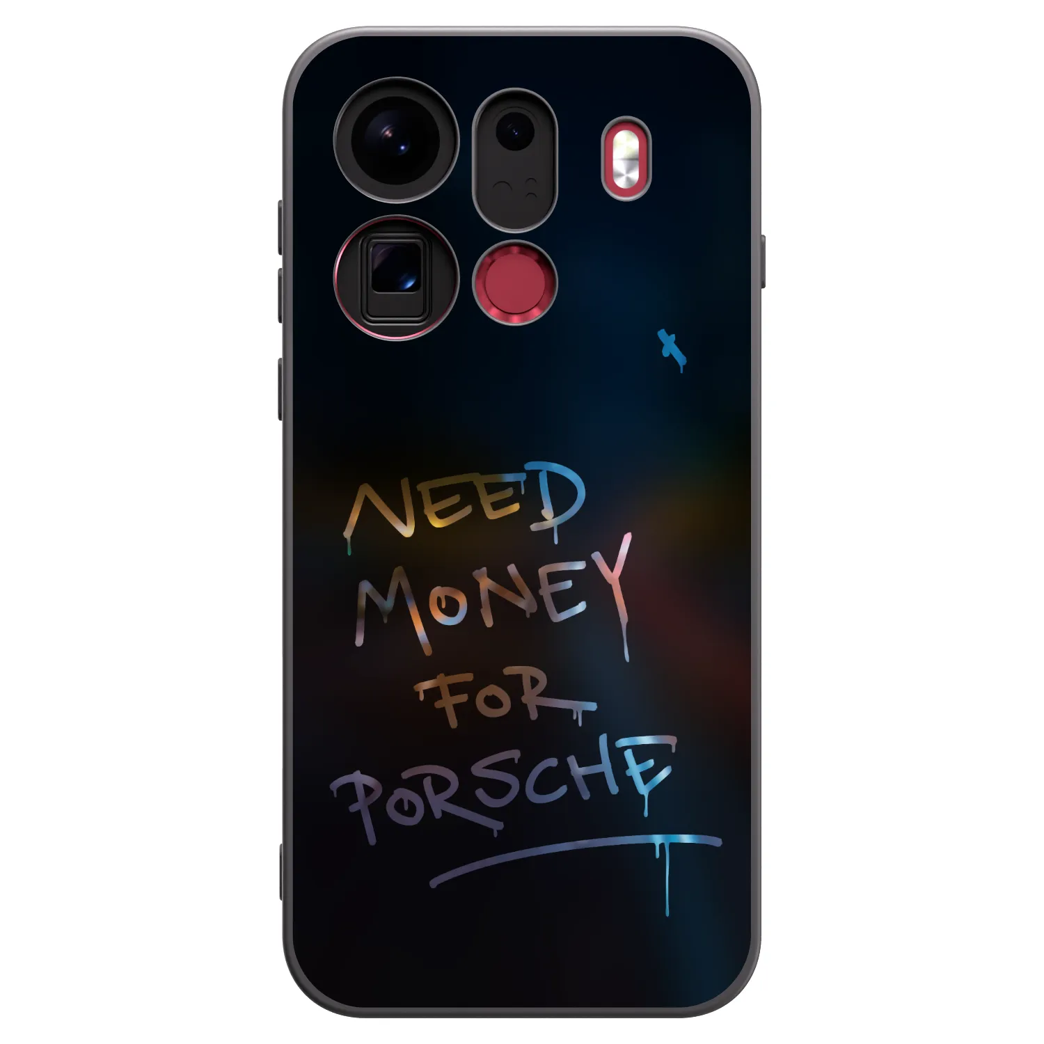 Picasee silikónový čierny obal pre OPPO Find X9 Pro - Neon Nights