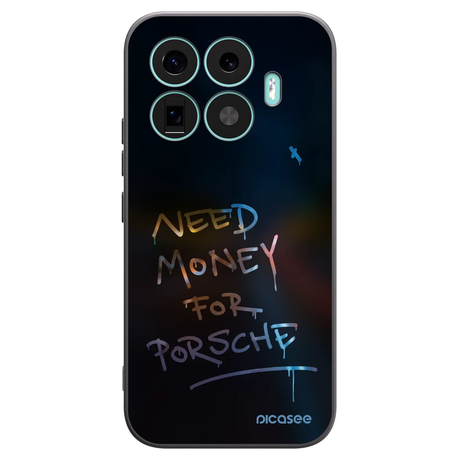 Picasee silikónový čierny obal pre Xiaomi 17T - Neon Nights