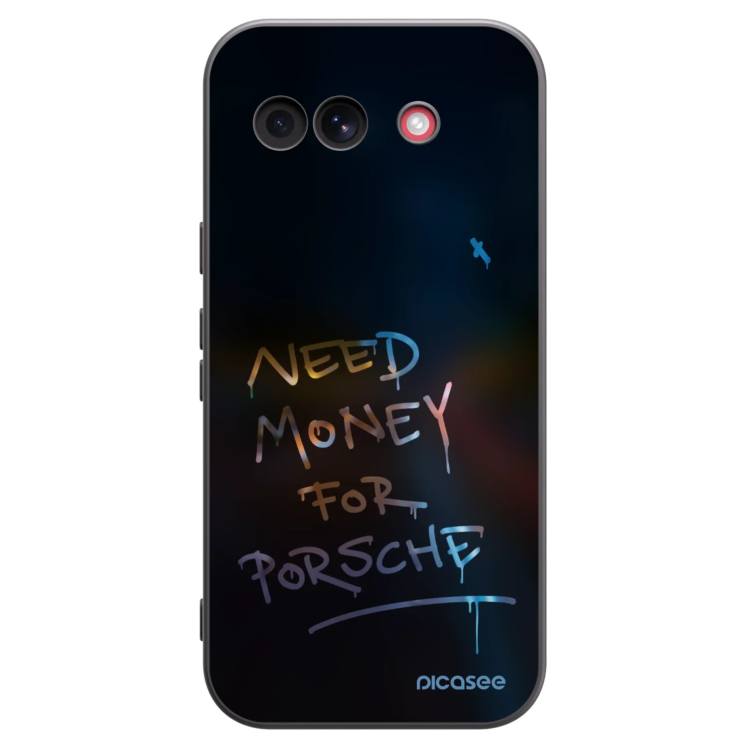 Picasee silikónový čierny obal pre Google Pixel 10a - Neon Nights