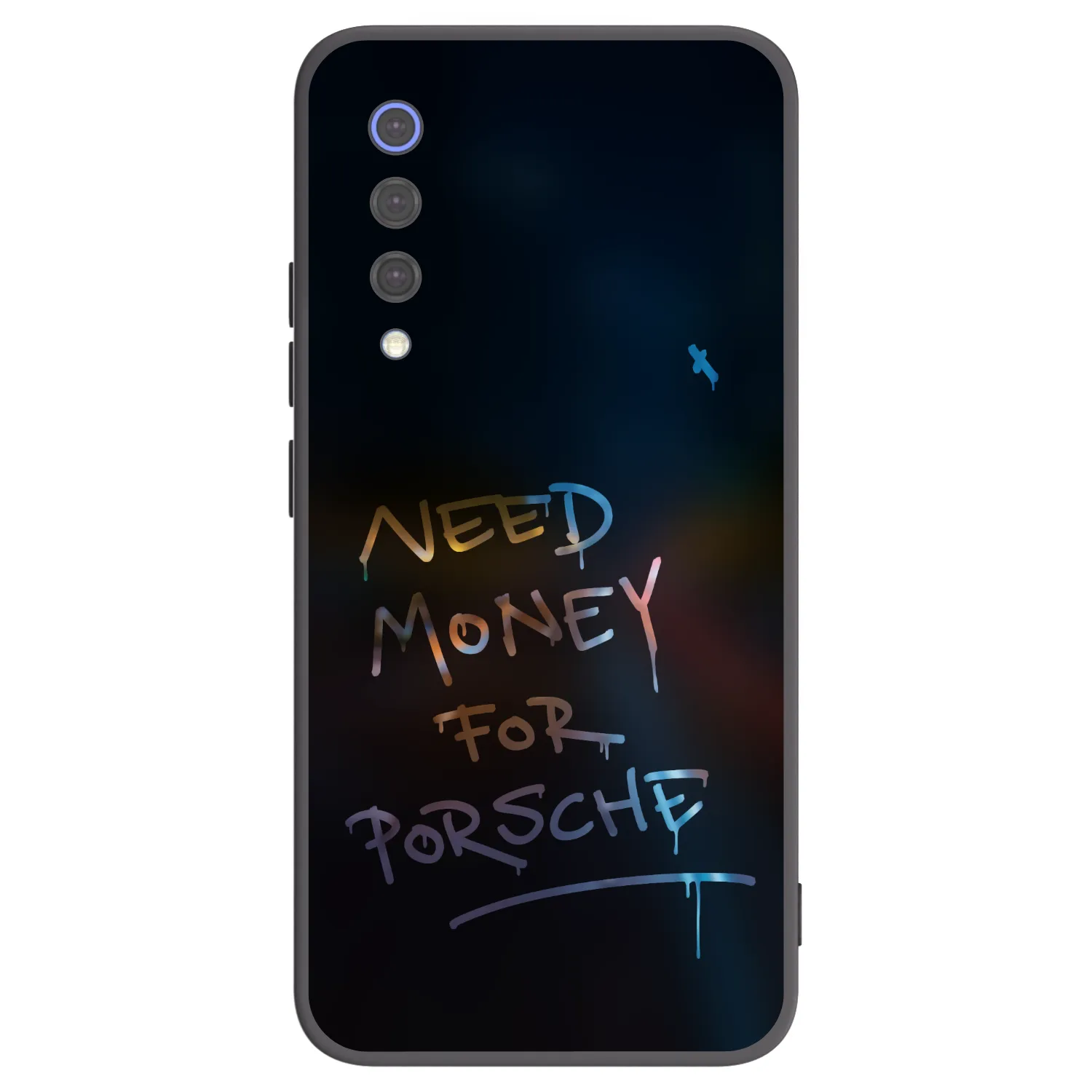 Picasee silikónový čierny obal pre Xiaomi Mi 9 SE - Neon Nights