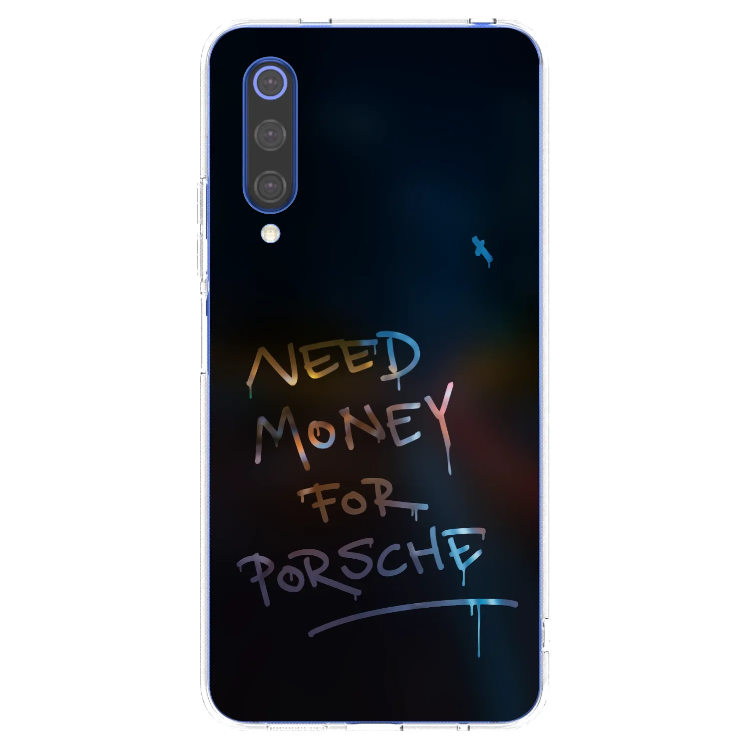 Picasee silikónový prehľadný obal pre Xiaomi Mi 9 SE - Neon Nights
