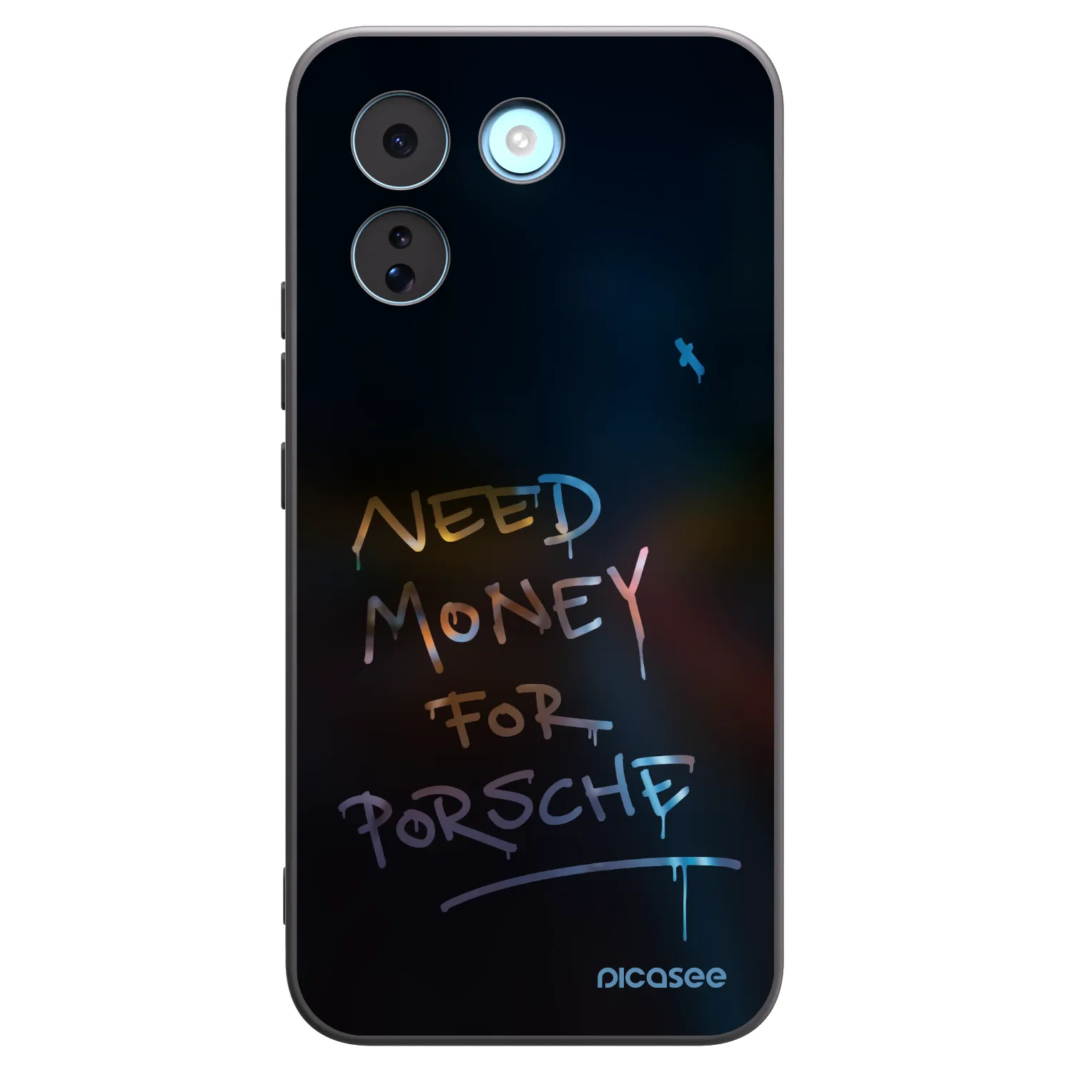 Picasee silikónový čierny obal pre Xiaomi Redmi Note 17 Pro MAX 5G - Neon Nights