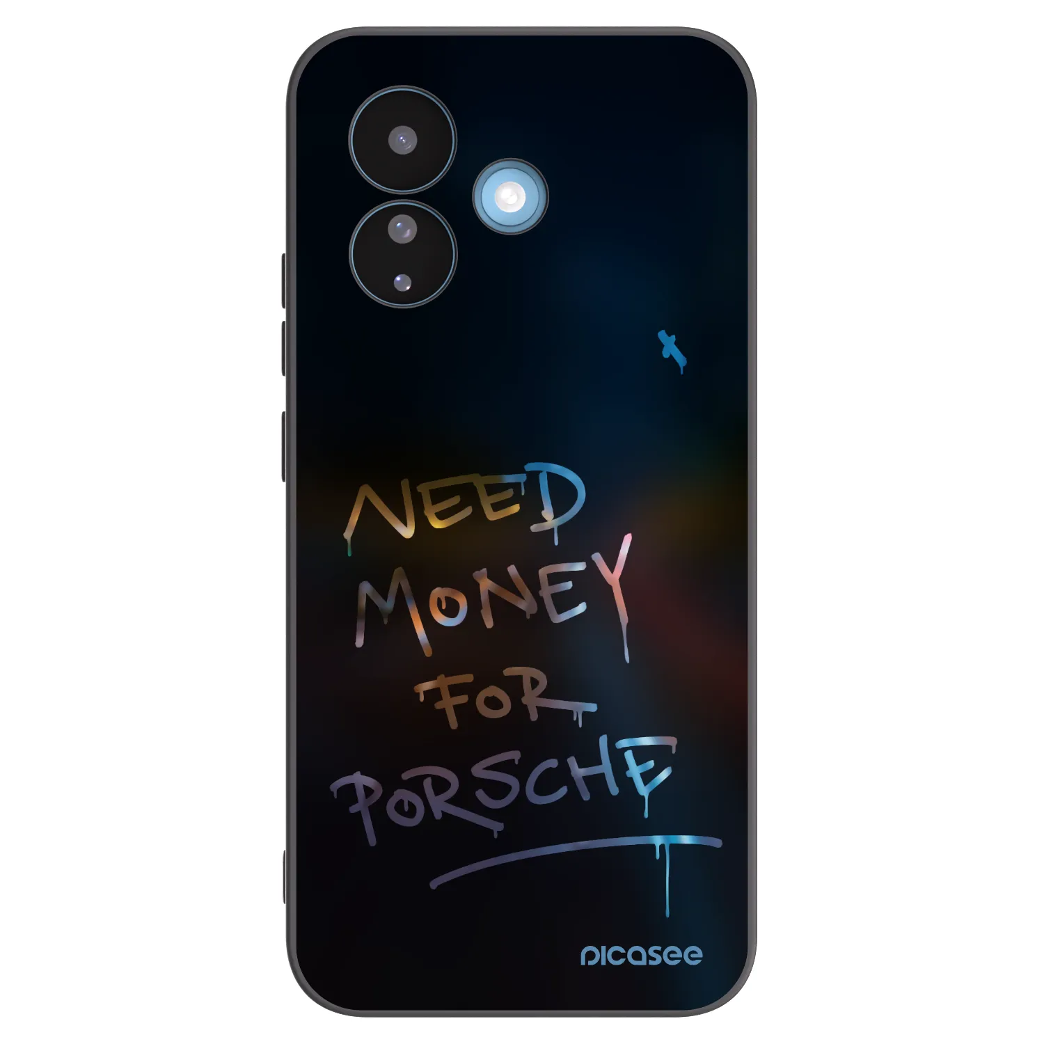 Picasee silikónový čierny obal pre Xiaomi Redmi Note 17 Pro 5G - Neon Nights