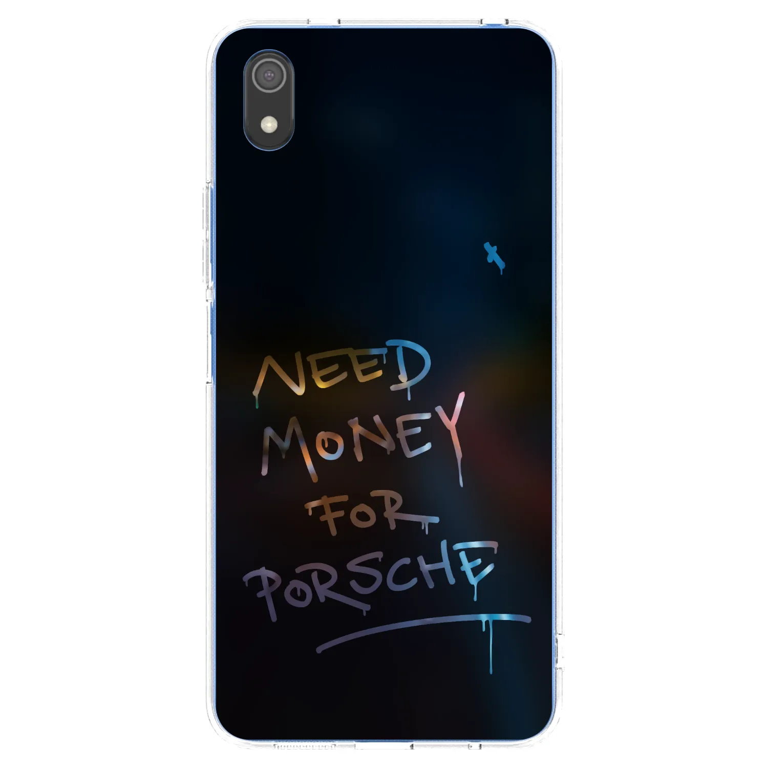 Picasee silikónový prehľadný obal pre Xiaomi Redmi 7A - Neon Nights