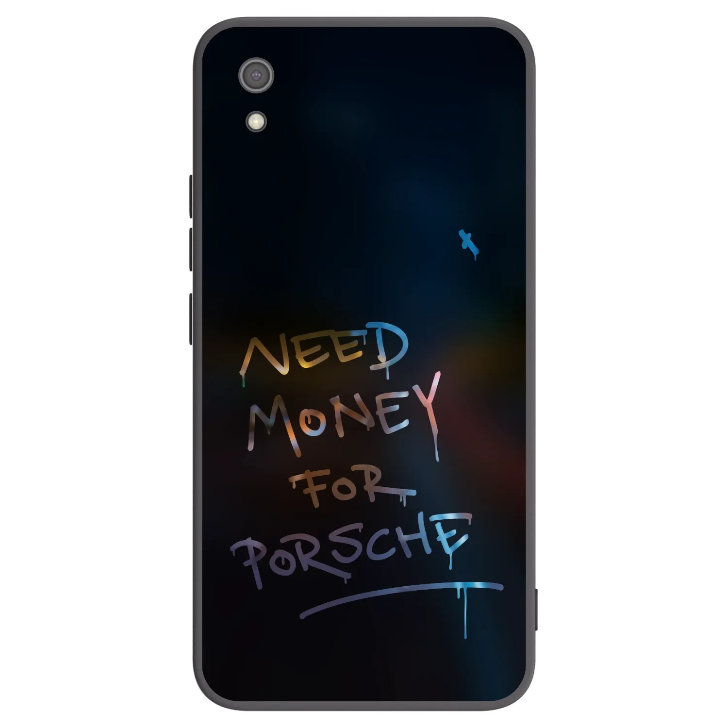 Picasee silikónový čierny obal pre Xiaomi Redmi 7A - Neon Nights