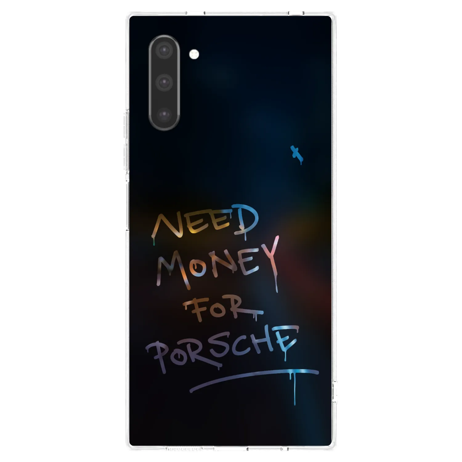 Picasee silikónový prehľadný obal pre Samsung Galaxy Note 10 N970F - Neon Nights