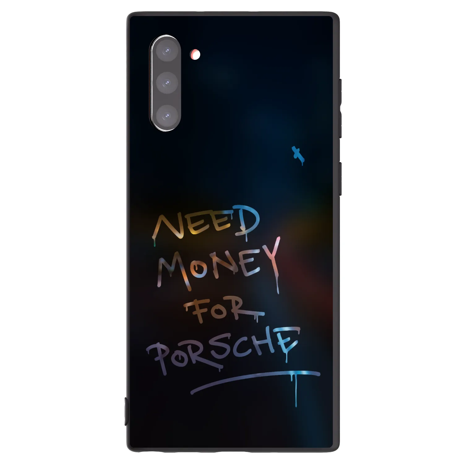 Picasee silikónový čierny obal pre Samsung Galaxy Note 10 N970F - Neon Nights