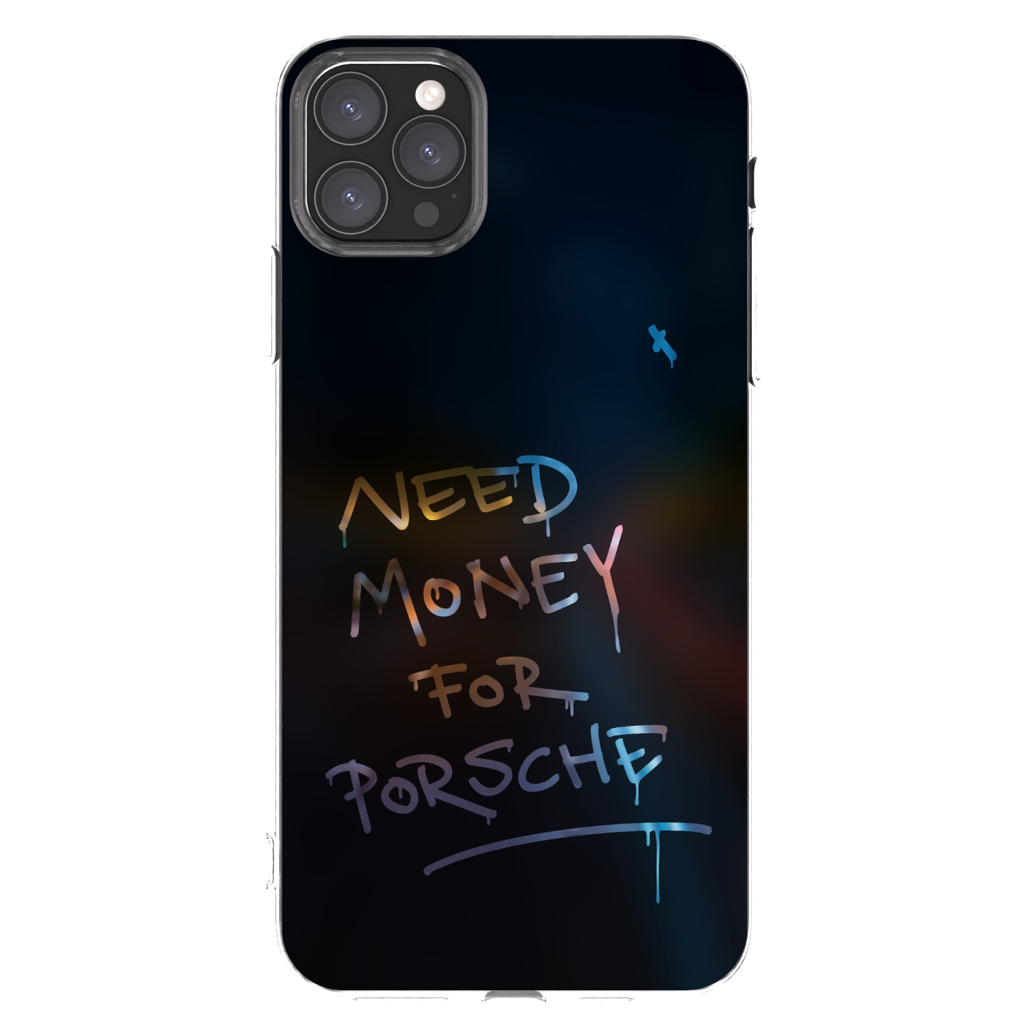 Picasee silikónový prehľadný obal pre Apple iPhone 11 Pro Max - Neon Nights