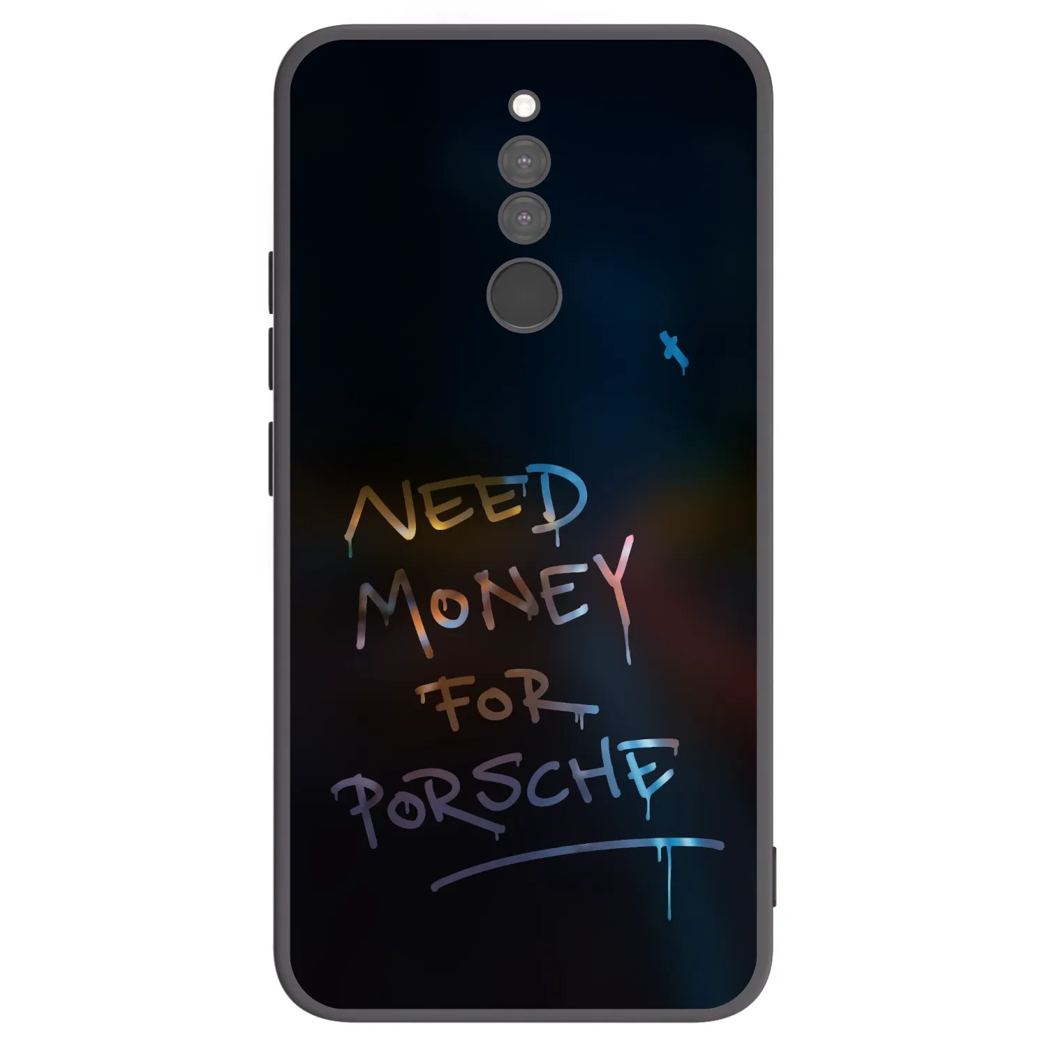 Picasee silikónový čierny obal pre Xiaomi Redmi 8 - Neon Nights