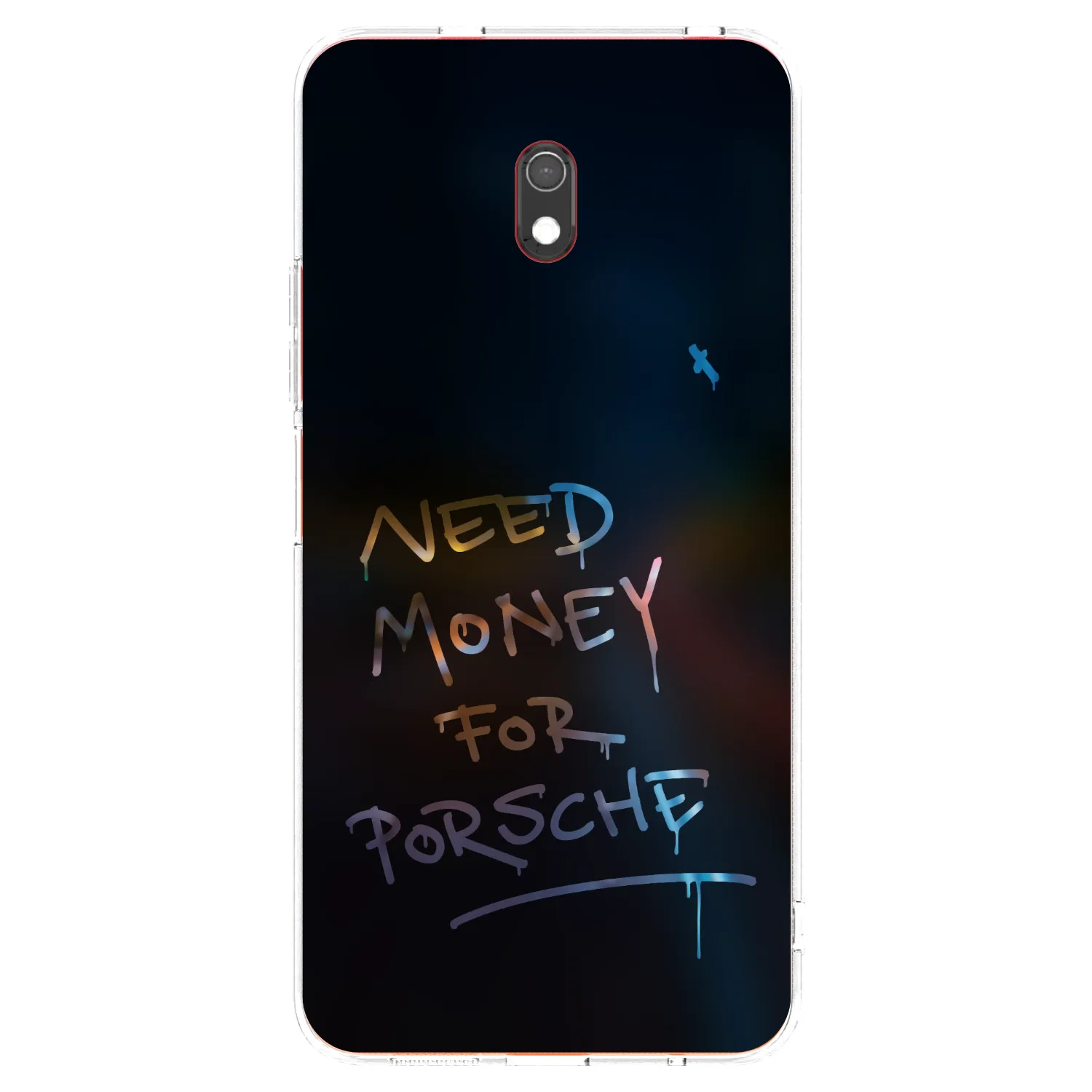 Picasee silikónový prehľadný obal pre Xiaomi Redmi 8A - Neon Nights