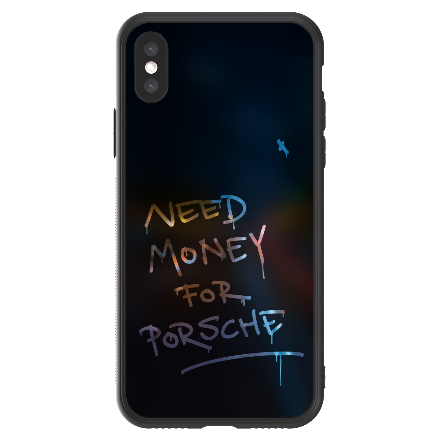 Picasee ULTIMATE CASE pro Apple iPhone X/XS - Neon Nights