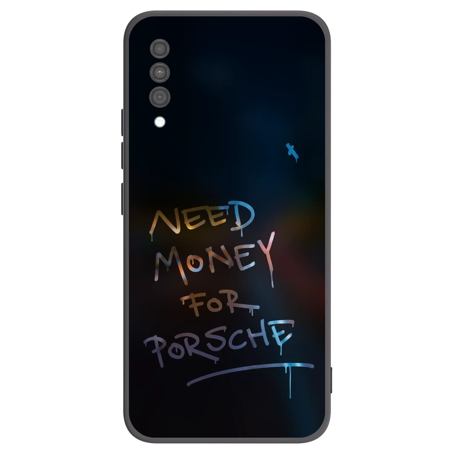 Picasee silikónový čierny obal pre Samsung Galaxy A30s A307F - Neon Nights