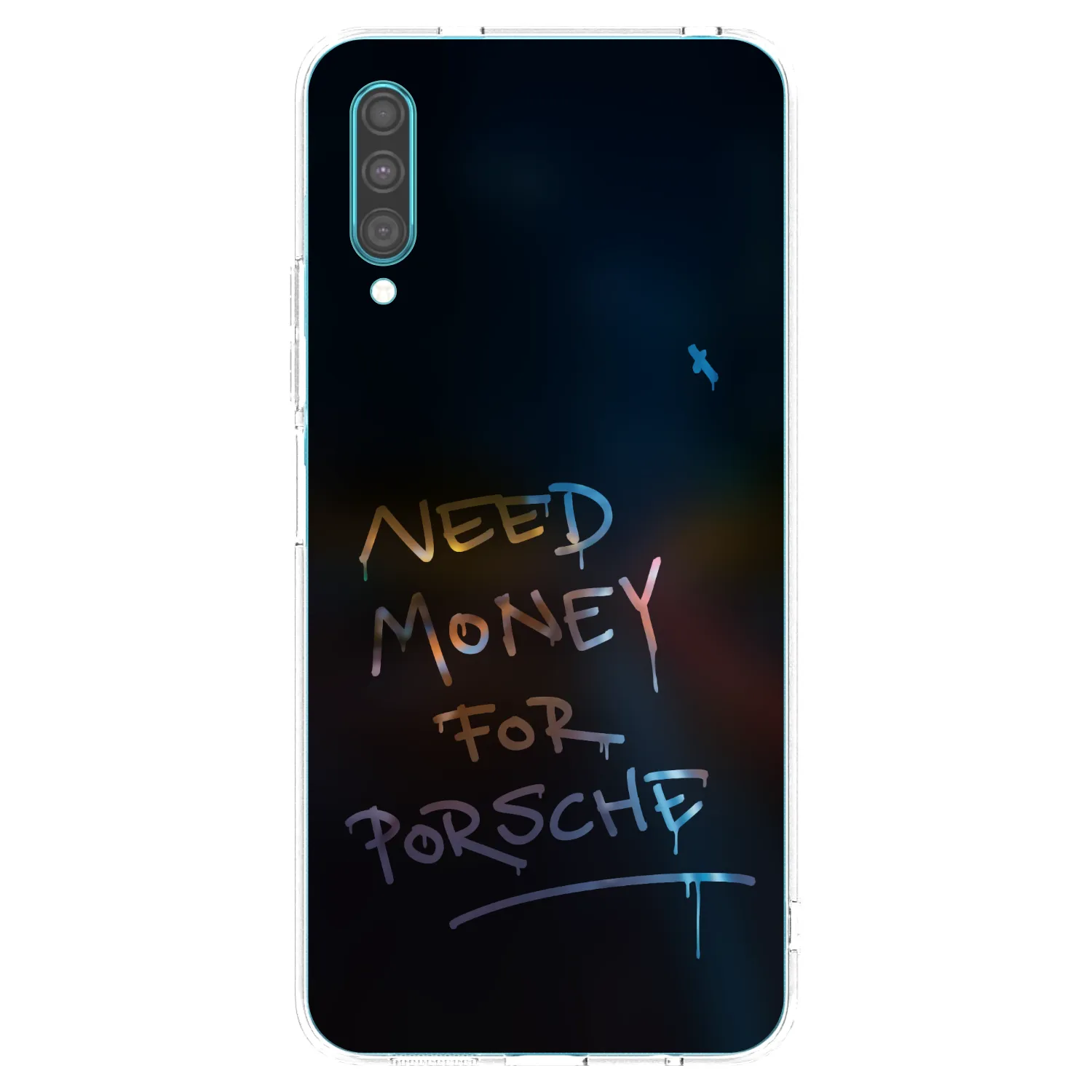 Picasee silikónový prehľadný obal pre Samsung Galaxy A30s A307F - Neon Nights