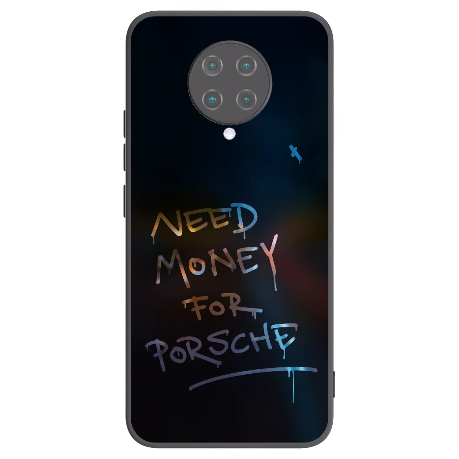 Picasee silikónový čierny obal pre Xiaomi Poco F2 Pro - Neon Nights
