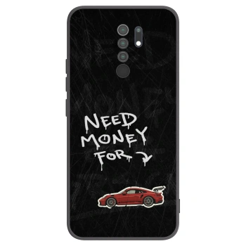 Picasee silikónový čierny obal pre Xiaomi Redmi 9 - Track Mode