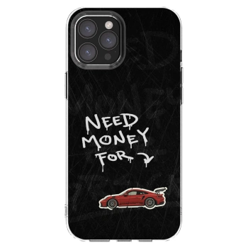 Picasee silikónový prehľadný obal pre Apple iPhone 12 Pro Max - Track Mode