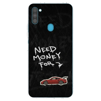 Picasee silikónový prehľadný obal pre Samsung Galaxy M11 - Track Mode