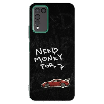 Picasee silikónový prehľadný obal pre Honor 10X Lite - Track Mode