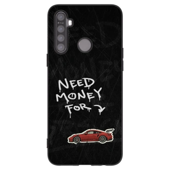 Picasee silikónový čierny obal pre Realme 5 - Track Mode
