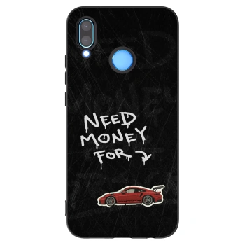 Picasee silikónový čierny obal pre Huawei P20 Lite - Track Mode