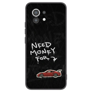 Picasee silikónový čierny obal pre Xiaomi Mi 11 - Track Mode