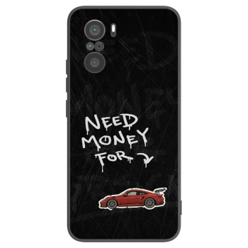 Picasee silikónový čierny obal pre Xiaomi Poco F3 - Track Mode