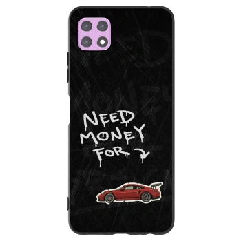 Picasee silikónový čierny obal pre Samsung Galaxy A22 A226B 5G - Track Mode