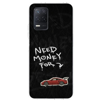 Picasee silikónový prehľadný obal pre Realme 8 5G - Track Mode