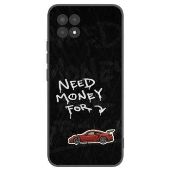 Picasee silikónový čierny obal pre Realme 8i - Track Mode