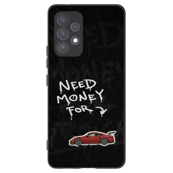 Picasee silikónový čierny obal pre Samsung Galaxy A53 5G A536 - Track Mode