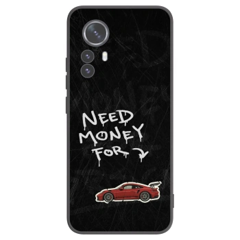 Picasee silikónový čierny obal pre Xiaomi 12 Pro - Track Mode