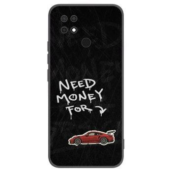 Picasee silikónový čierny obal pre Xiaomi Redmi 10C - Track Mode