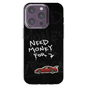 Picasee silikónový prehľadný obal pre Apple iPhone 14 Pro - Track Mode