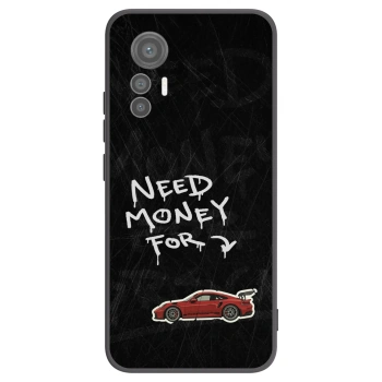 Picasee silikónový čierny obal pre Xiaomi 12 Lite - Track Mode