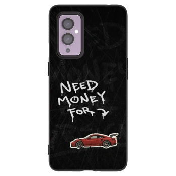 Picasee silikónový čierny obal pre OnePlus 9 - Track Mode