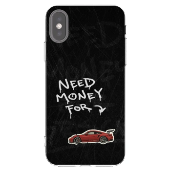 Picasee silikónový prehľadný obal pre Apple iPhone X/XS - Track Mode