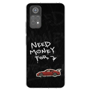 Picasee silikónový prehľadný obal pre Xiaomi Redmi Note 11S 5G - Track Mode